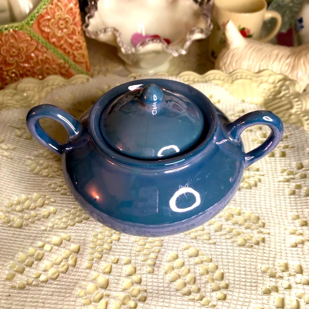 1920’s Japanese lusterwear sugar bowl
